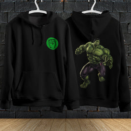 Hulk Hoodie Streetwear Fashion Black Hooded Pullover Personality Sweatshirt 1