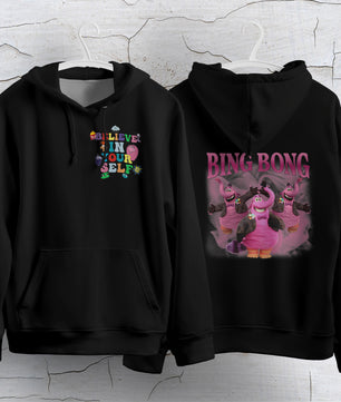 Inside Out Hoodie Loose Casual Clothing Cute Cartoon Streetwear Personality