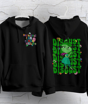 Inside Out Hoodie Loose Casual Clothing Cute Cartoon Streetwear Personality