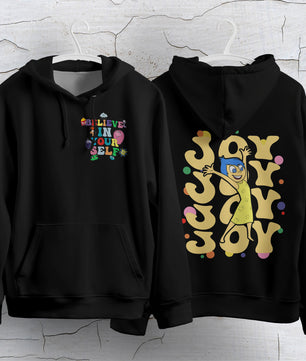 Inside Out Hoodie Loose Casual Clothing Cute Cartoon Streetwear Personality