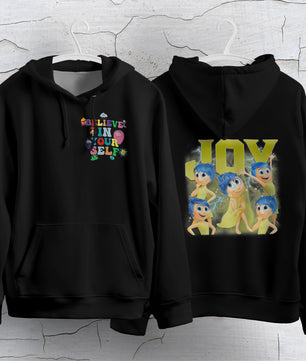Inside Out Hoodie Loose Casual Clothing Cute Cartoon Streetwear Personality