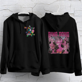 Lusy Store Whimsical Cartoon-Inspired Oversized Hoodie for Trendy Streetwear Hoodies &amp; Sweatshirts