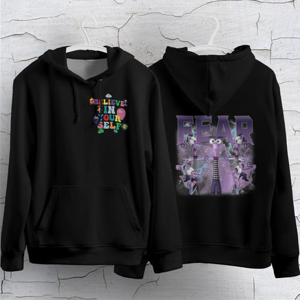 Lusy Store Whimsical Cartoon-Inspired Oversized Hoodie for Trendy Streetwear Hoodies &amp; Sweatshirts