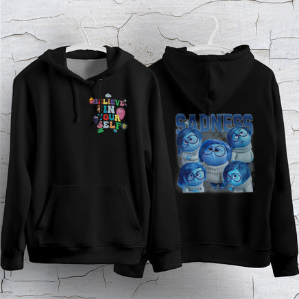 Lusy Store Whimsical Cartoon-Inspired Oversized Hoodie for Trendy Streetwear Hoodies &amp; Sweatshirts
