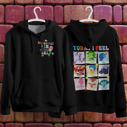 Inside Out Hoodie Loose Casual Clothing Cute Cartoon Streetwear Personality 13