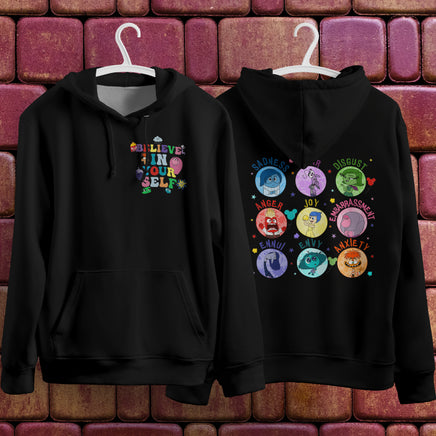 Inside Out Hoodie Loose Casual Clothing Cute Cartoon Streetwear Personality 2