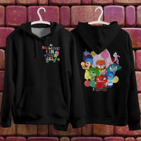 Inside Out Hoodie Loose Casual Clothing Cute Cartoon Streetwear Personality 2
