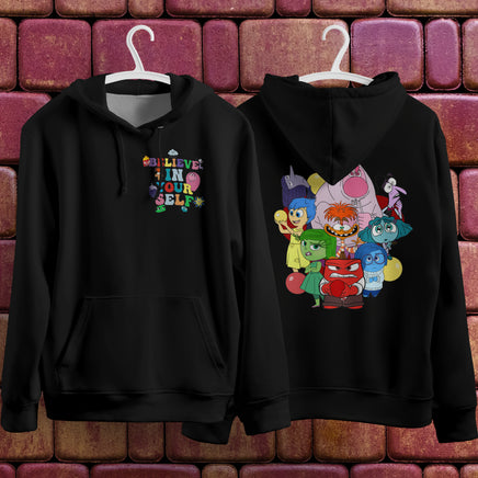 Inside Out Hoodie Loose Casual Clothing Cute Cartoon Streetwear Personality 2