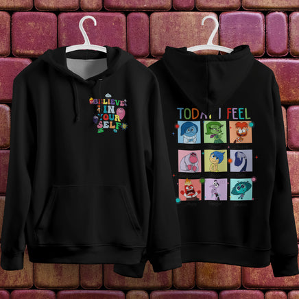 Inside Out Hoodie Loose Casual Clothing Cute Cartoon Streetwear Personality 1