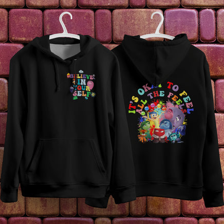 Inside Out Hoodie Loose Casual Clothing Cute Cartoon Streetwear Personality 11