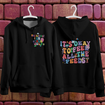 Inside Out Hoodie Loose Casual Clothing Cute Cartoon Streetwear Personality 5