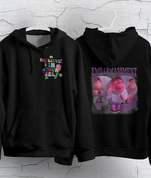 Inside Out Hoodie Loose Casual Clothing Cute Cartoon Streetwear Personality