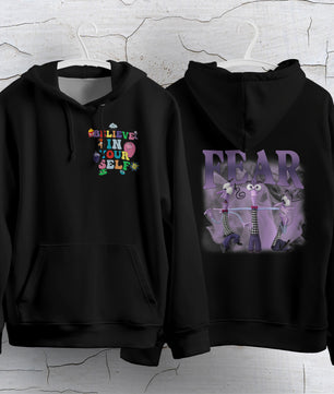 Inside Out Hoodie Loose Casual Clothing Cute Cartoon Streetwear Personality