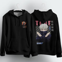Jujutsu Kaisen Hoodie Loose Casual Clothing JJK Anime Fashion Long Sleeve Hooded Pullover Personality Streetwear 3