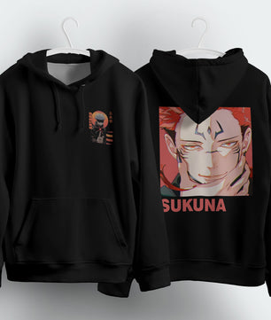 Jujutsu Kaisen Hoodie Loose Casual Clothing JJK Anime Fashion Long Sleeve Hooded Pullover Personality Streetwear