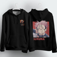 Jujutsu Kaisen Hoodie Loose Casual Clothing JJK Anime Fashion Long Sleeve Hooded Pullover Personality Streetwear 6