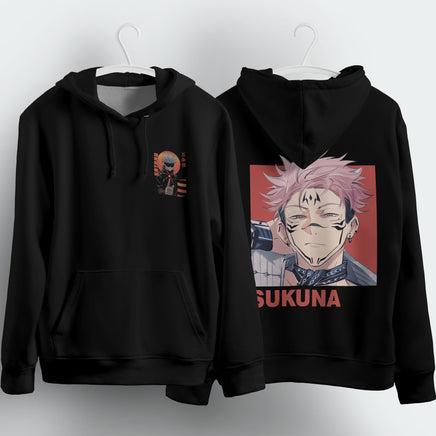Jujutsu Kaisen Hoodie Loose Casual Clothing JJK Anime Fashion Long Sleeve Hooded Pullover Personality Streetwear 6