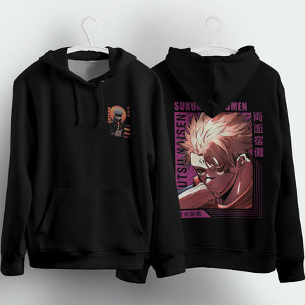 Jujutsu Kaisen Hoodie Loose Casual Clothing JJK Anime Fashion Long Sleeve Hooded Pullover Personality Streetwear 8