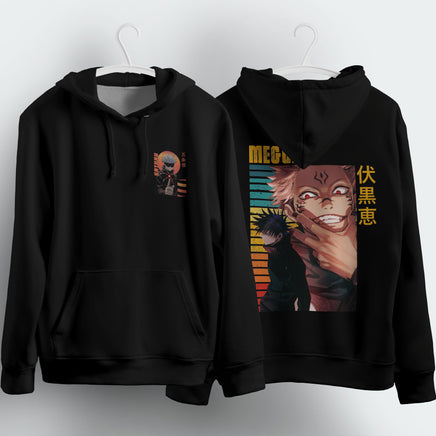 Jujutsu Kaisen Hoodie Loose Casual Clothing JJK Anime Fashion Long Sleeve Hooded Pullover Personality Streetwear 10