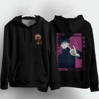 Jujutsu Kaisen Hoodie Loose Casual Clothing JJK Anime Fashion Long Sleeve Hooded Pullover Personality Streetwear 14