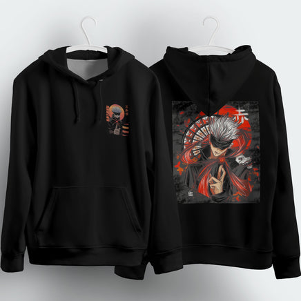 Jujutsu Kaisen Hoodie Loose Casual Clothing JJK Anime Fashion Long Sleeve Hooded Pullover Personality Streetwear 3