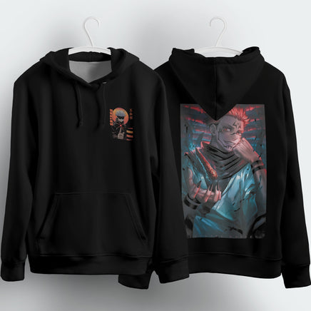 Jujutsu Kaisen Hoodie Loose Casual Clothing JJK Anime Fashion Long Sleeve Hooded Pullover Personality Streetwear 4