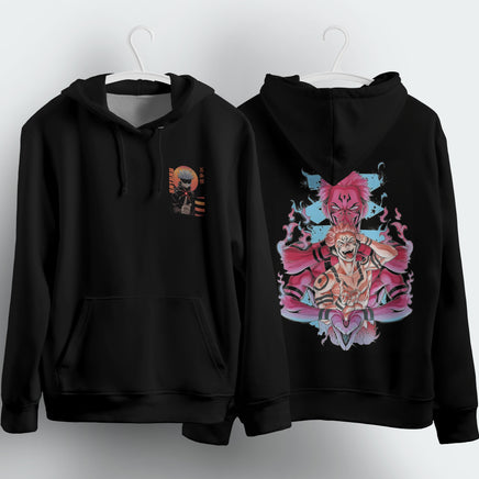 Jujutsu Kaisen Hoodie Loose Casual Clothing JJK Anime Fashion Long Sleeve Hooded Pullover Personality Streetwear 5