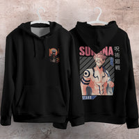 Jujutsu Kaisen Hoodie Loose Casual Clothing JJK Anime Fashion Long Sleeve Hooded Pullover Personality Streetwear 8