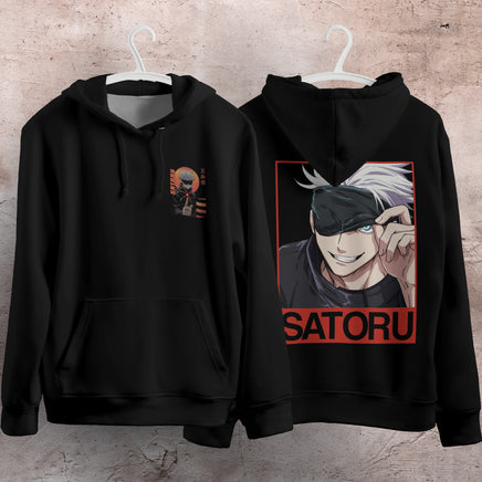 Jujutsu Kaisen Hoodie Loose Casual Clothing JJK Anime Fashion Long Sleeve Hooded Pullover Personality Streetwear 11