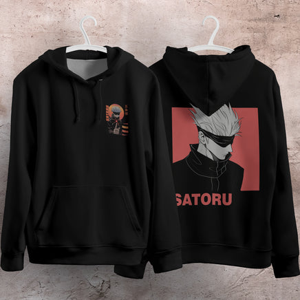 Jujutsu Kaisen Hoodie Loose Casual Clothing JJK Anime Fashion Long Sleeve Hooded Pullover Personality Streetwear 14