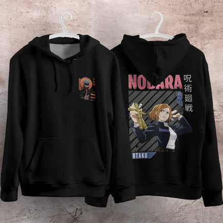 Jujutsu Kaisen Hoodie Loose Casual Clothing JJK Anime Fashion Long Sleeve Hooded Pullover Personality Streetwear 15