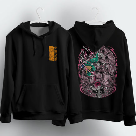 Naruto Hoodie Loose Casual Clothing Anime Fashion Long Sleeve Hooded Pullover Personality Streetwear 2