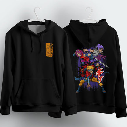 Naruto Hoodie Loose Casual Clothing Anime Fashion Long Sleeve Hooded Pullover Personality Streetwear 1