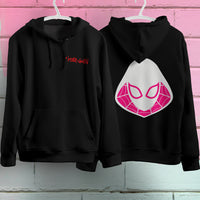Spider Gwen Hoodie Casual Clothes Black Hoodie Fashion Long Sleeve Hooded Pullover Personality Streetwear 16