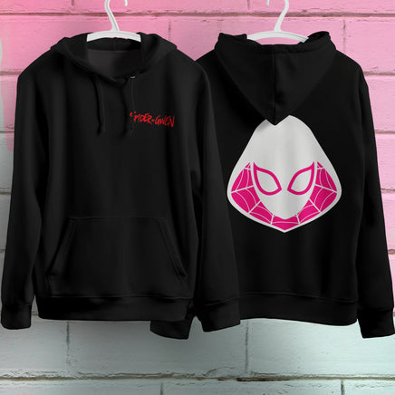 Spider Gwen Hoodie Casual Clothes Black Hoodie Fashion Long Sleeve Hooded Pullover Personality Streetwear 16