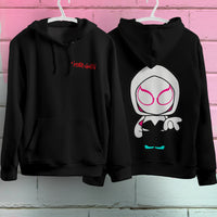 Spider Gwen Hoodie Casual Clothes Black Hoodie Fashion Long Sleeve Hooded Pullover Personality Streetwear 1