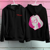 Spider Gwen Hoodie Casual Clothes Black Hoodie Fashion Long Sleeve Hooded Pullover Personality Streetwear 3
