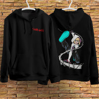 Spider Gwen Hoodie Casual Clothes Black Hoodie Fashion Long Sleeve Hooded Pullover Personality Streetwear 2