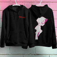 Spider Gwen Hoodie Casual Clothes Black Hoodie Fashion Long Sleeve Hooded Pullover Personality Streetwear 5