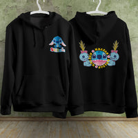 Stitch Hoodie Streetwear Fashion Black Hooded Pullover Personality Sweatshirt 4
