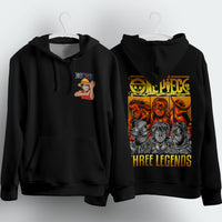 One Piece Hoodie Loose Casual Clothing Fashion Long Sleeve Hooded Pullover Personality Streetwear 1