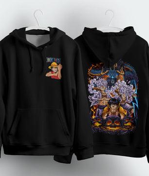 One Piece Hoodie Loose Casual Clothing Fashion Long Sleeve Hooded Pullover Personality Streetwear