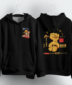 One Piece Hoodie Loose Casual Clothing Fashion Long Sleeve Hooded Pullover Personality Streetwear