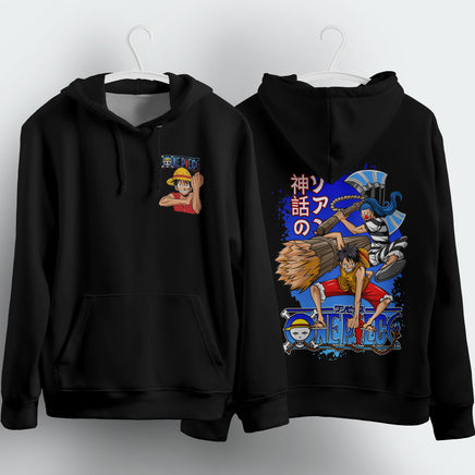 One Piece Hoodie Loose Casual Clothing Fashion Long Sleeve Hooded Pullover Personality Streetwear 1