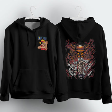 One Piece Hoodie Loose Casual Clothing Fashion Long Sleeve Hooded Pullover Personality Streetwear 4