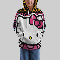 Hello Kitty Hoodie Colorful Cute Hoodie For Girl Kids Clothes HK-1125-1 8