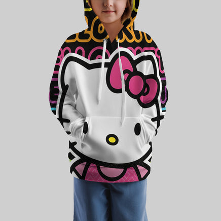 Hello Kitty Hoodie Colorful Cute Hoodie For Girl Kids Clothes HK-1125-1 8