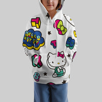 Hello Kitty Hoodie Colorful Cute Hoodie For Girl Kids Clothes HK-1125-1 9
