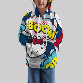Hello Kitty Hoodie Colorful Cute Hoodie For Girl Kids Clothes HK-1125-13-22 1