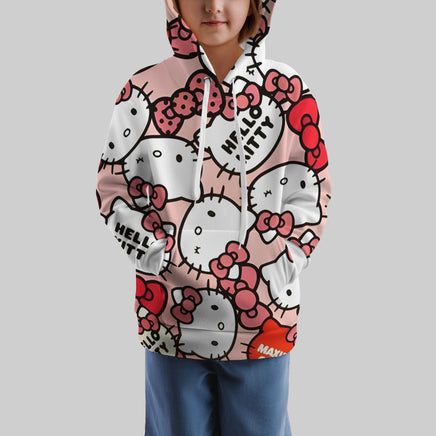 Hello Kitty Hoodie Colorful Cute Hoodie For Girl Kids Clothes HK-1125-13-22 2